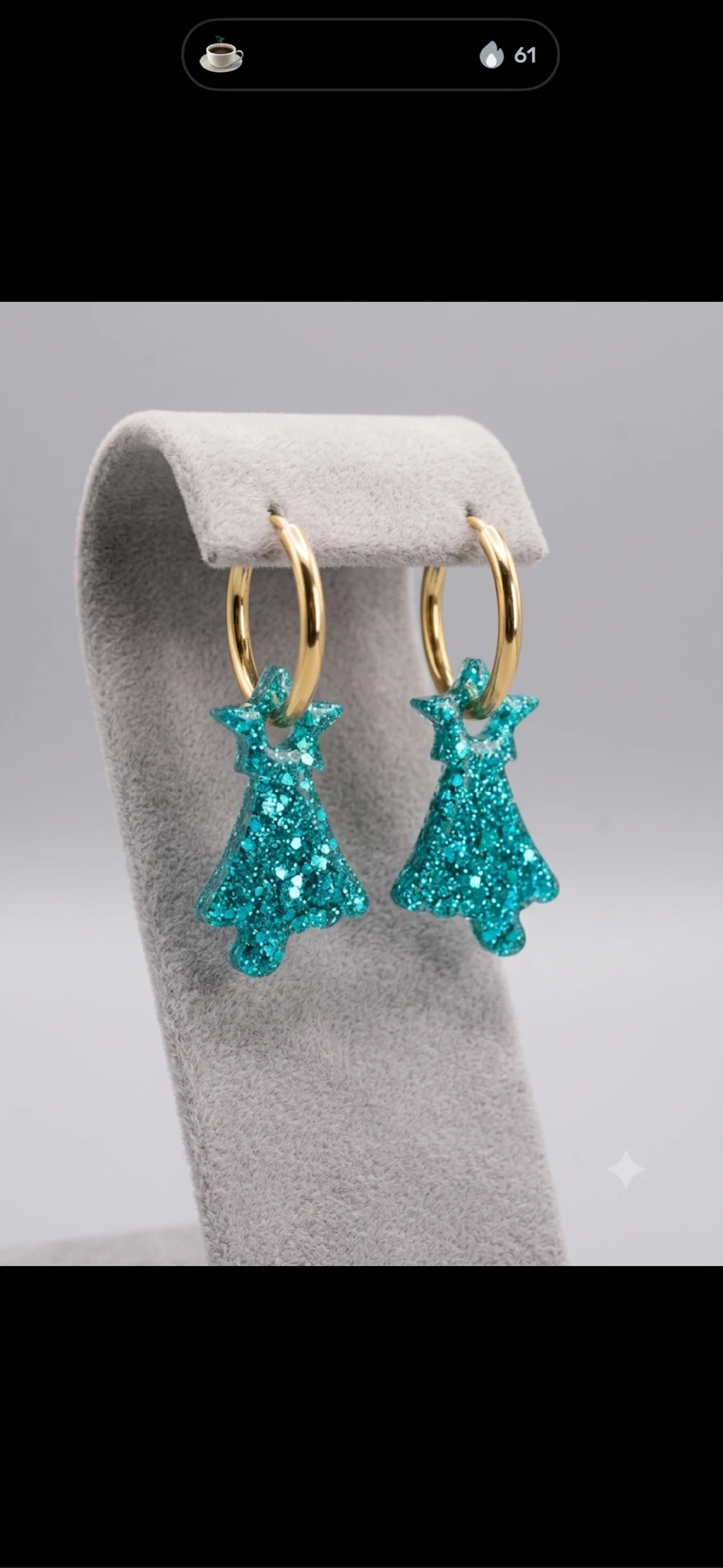 Boucles d’oreilles charms interchangeables 